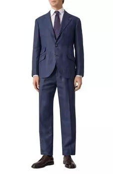 Костюм из шерсти и льна Brunello Cucinelli