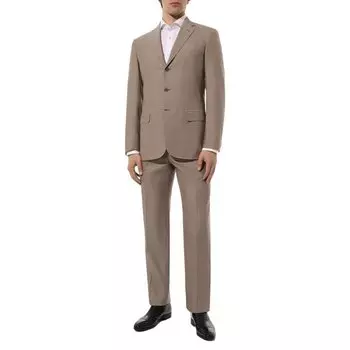 Костюм из шерсти и шелка Brioni