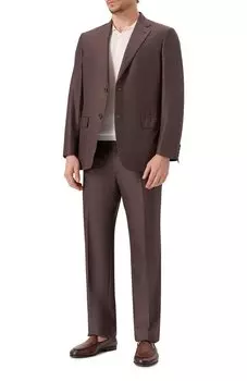 Костюм из шерсти и шелка Brioni