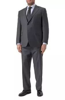 Костюм из шерсти и шелка Canali