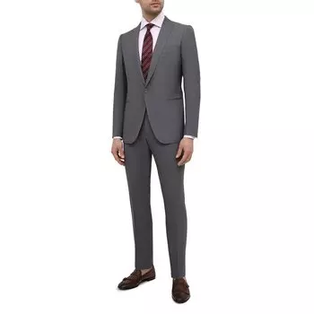 Костюм из шерсти и шелка Ermenegildo Zegna