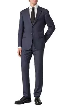 Костюм из шерсти и шелка Giorgio Armani