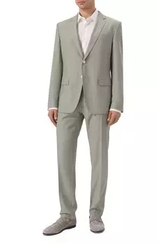 Костюм из шерсти и вискозы BOSS