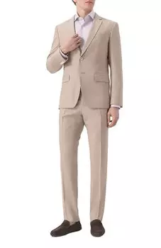 Костюм из шерсти и вискозы BOSS