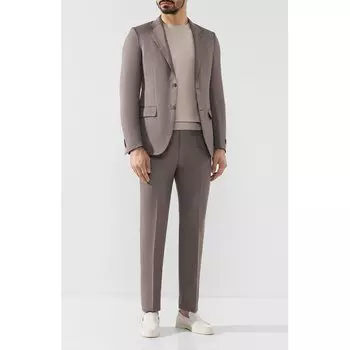 Костюм из смеси шерсти и льна Ermenegildo Zegna