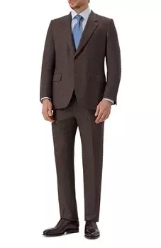 Костюм из смеси шерсти и шелка Brioni