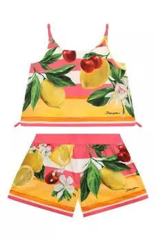 Костюм из топа и шорт Dolce & Gabbana