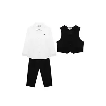 Костюм из трех предметов Emporio Armani