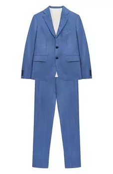 Костюм изо льна и шерсти Stefano Ricci Junior