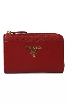 Кожаная ключница Prada