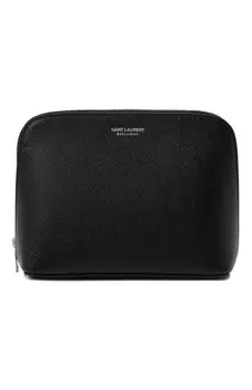 Кожаная косметичка Saint Laurent
