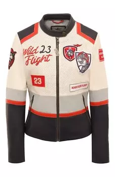 Кожаная куртка Aeronautica Militare