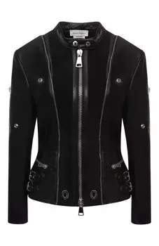 Кожаная куртка Alexander McQueen