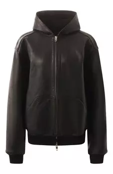 Кожаная куртка Balenciaga