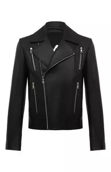 Кожаная куртка Balmain
