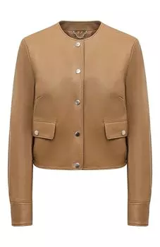 Кожаная куртка BOSS