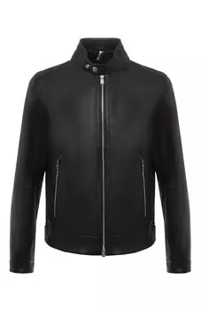 Кожаная куртка BOSS