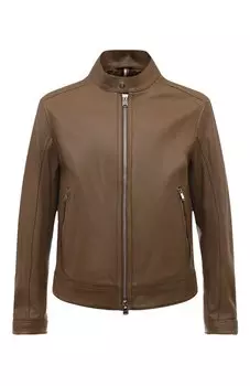 Кожаная куртка BOSS