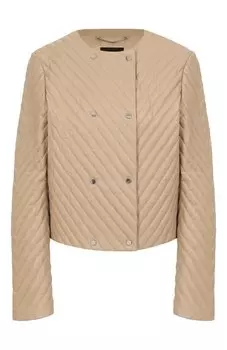 Кожаная куртка BOSS