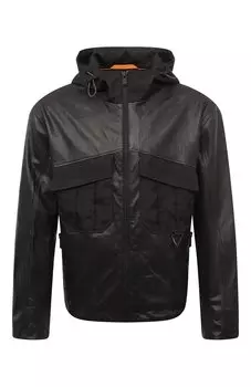 Кожаная куртка BOSS Orange