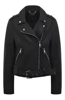 Кожаная куртка BOSS Orange