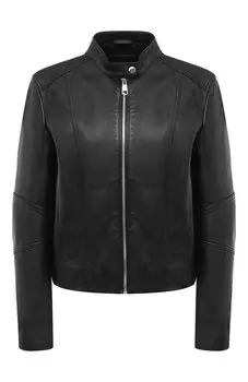 Кожаная куртка BOSS Orange