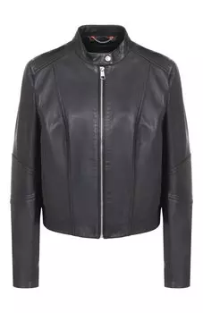 Кожаная куртка BOSS Orange