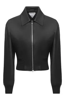 Кожаная куртка Bottega Veneta