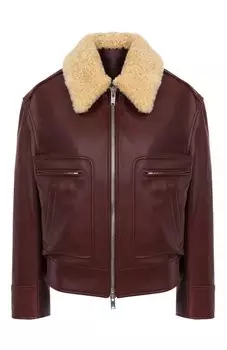 Кожаная куртка Bottega Veneta