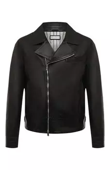 Кожаная куртка Brunello Cucinelli