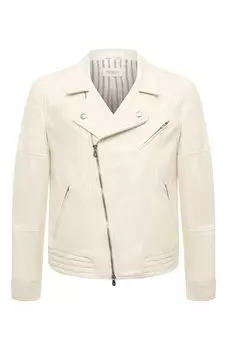 Кожаная куртка Brunello Cucinelli