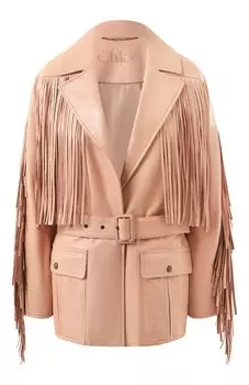 Кожаная куртка Chlo