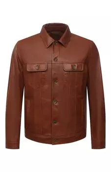 Кожаная куртка Dolce & Gabbana