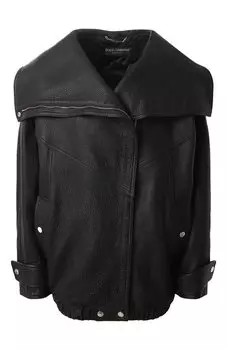 Кожаная куртка Dolce & Gabbana