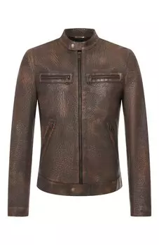 Кожаная куртка Dolce & Gabbana