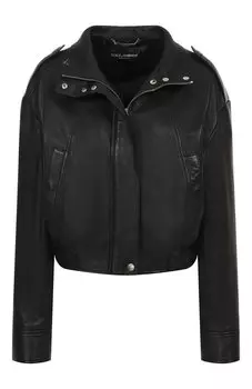 Кожаная куртка Dolce & Gabbana