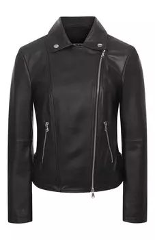 Кожаная куртка Emporio Armani