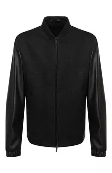 Кожаная куртка Giorgio Armani