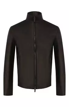 Кожаная куртка Giorgio Armani
