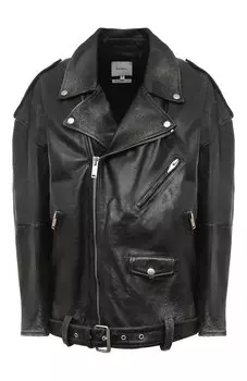 Кожаная куртка Halfboy