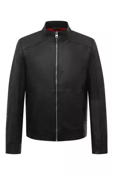 Кожаная куртка HUGO