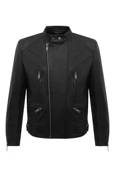 Кожаная куртка HUGO