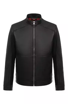 Кожаная куртка HUGO