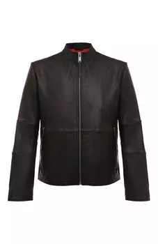 Кожаная куртка HUGO
