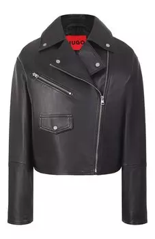Кожаная куртка HUGO