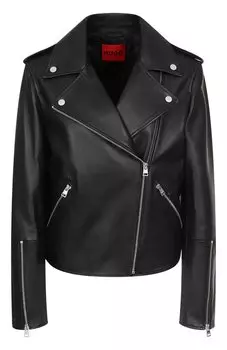 Кожаная куртка HUGO