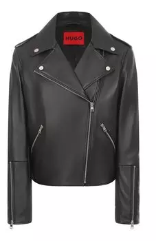 Кожаная куртка HUGO