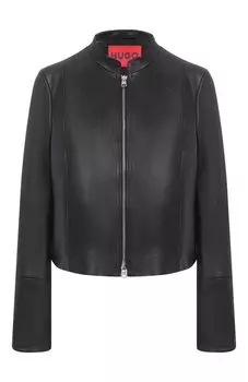 Кожаная куртка HUGO