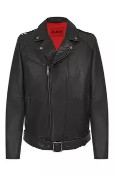Кожаная куртка HUGO