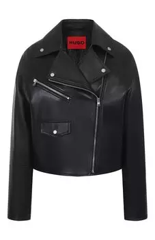 Кожаная куртка HUGO